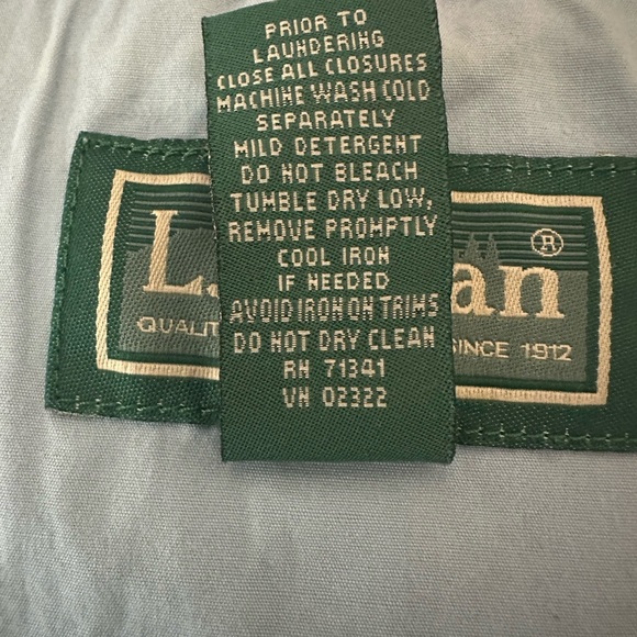 Girls LL Bean trail model rain jacket sz XL - Picture 5 of 5